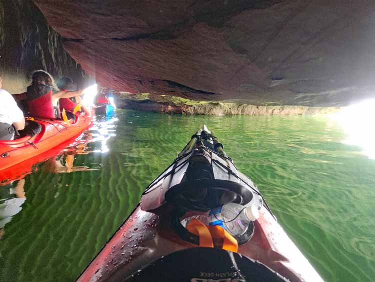 kayaking